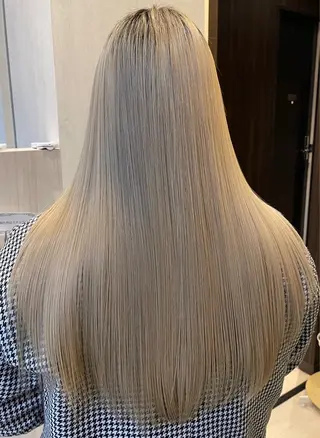 ロング 阿部 祥大のヘアスタイル