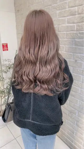 ロング 【髪質改善カラー】 瀧田嵐士🇰🇷のヘアスタイル