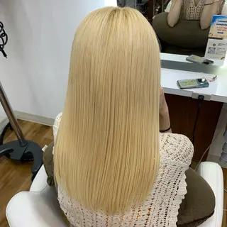 ロング カラー 大滝 美里のヘアスタイル