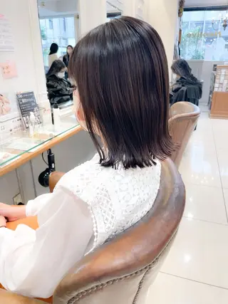 ミディアム カラー ✨カラー支持No.1 🧸ワキ カナコ🧸のヘアスタイル