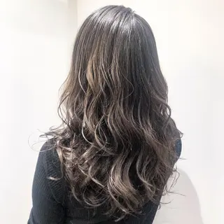 ロング カラー パーマ ヘアアレンジ キッズ マツエク・マツパ stylist 🌸 kana.のヘアスタイル