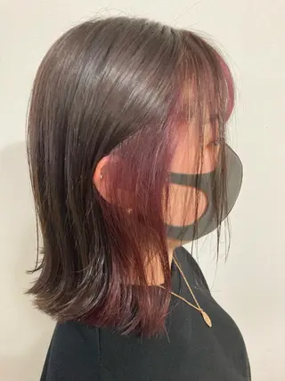 ミディアム カラー 🌸髪質改善特化🌸 店長 ゆうやのヘアスタイル
