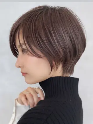 ショート 深谷 侑亮のヘアスタイル