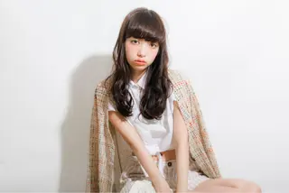 ロング カラー コジマ ダイスケのヘアスタイル