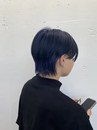 ショート カラー 髙橋建太/ ニュアンスパーマ✂️のヘアスタイル