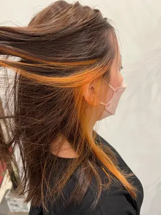 カラー アトリエファゴ Yuineのヘアスタイル