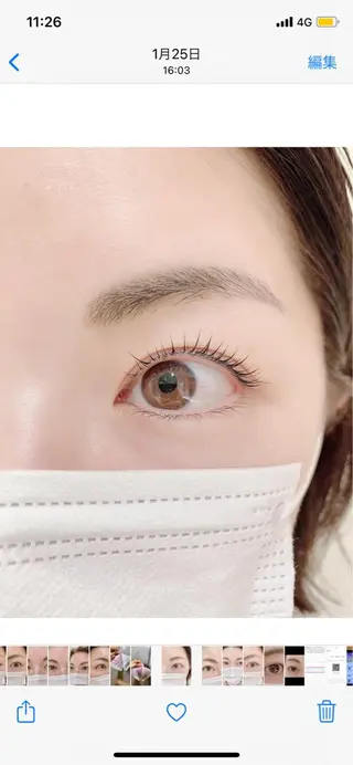 マツエク・マツパ アミスアイラッシュ 清光美弥子の眉毛・アイブロウイメージ