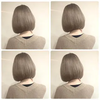 ショート カラー 京都大人女性ショート 徒歩1分/秋山のヘアスタイル