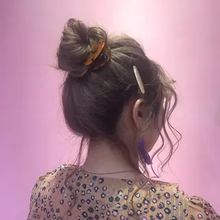 ロング ヘアアレンジ Eyelash Salon BiBiのマツエク・マツパデザイン