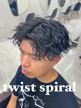 ショート ツイスパ達人 龍雅💈のヘアスタイル