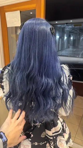 ロング カラー 🐺ハイトーン/ウル フ/ローライト/大夢のヘアスタイル