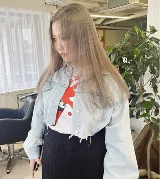 ロング カラー Chere狭山店 河野　真一のヘアスタイル