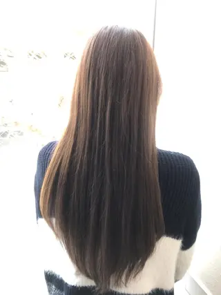 ロング カラー 柴田 祐輔のヘアスタイル