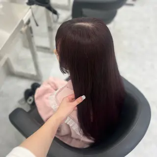 ロング カラー ヘアアレンジ 🫧‪🎀うる艶暖色 🏹Nanako🎀のヘアスタイル