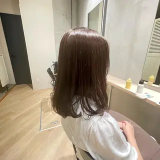 セミロング パーマ ヘアアレンジ 高井瑠華🌼 ストカールカット特化のヘアスタイル