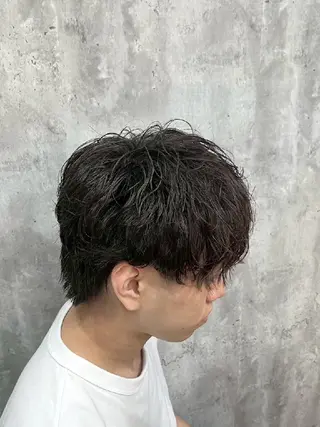 パーマ 🇰🇷ダウンパーマ 毛流れヘア🪽藤原のヘアスタイル