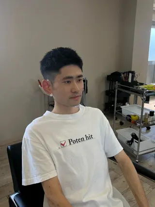 ショート メンズ TIDEHAIR/ AYATOのヘアスタイル