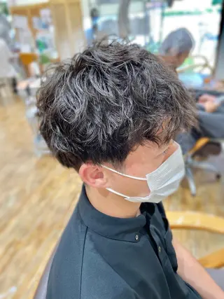 ショート メンズ FELICE of hair 田口千尋のヘアスタイル