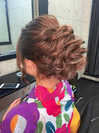 ロング 京都最安価エクステ muuka🦋のヘアスタイル