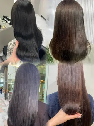 ロング カラー アンククロス渋谷【ANKH CROSS】所属・韓国ヘア┊︎レイヤー ┊︎haruka🌙のヘアスタイル