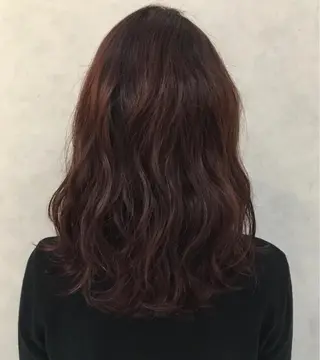 ロング カラー ︎︎🧸 ユリ ︎︎🧸のヘアスタイル