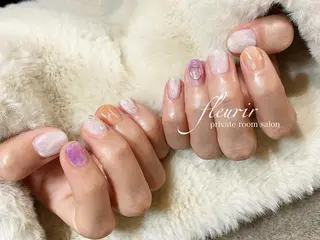 ネイル フルリール 【プライベートサロンのネイルデザイン
