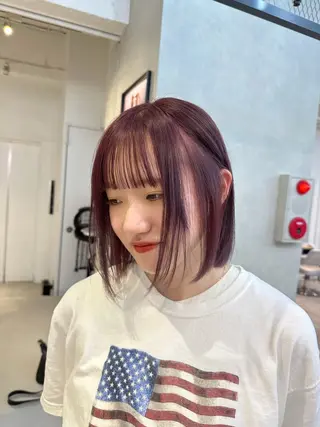 ショート カラー ハイトーン特化 pepe🎀のヘアスタイル