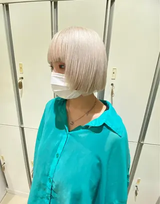 ミディアム hamashima mireiのヘアスタイル