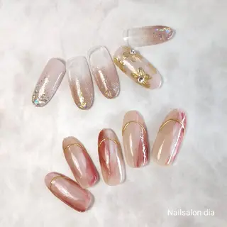 ネイル 栗東駅 徒歩10分 ネイルサロン ディアのネイルデザイン