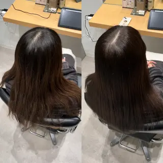 ロング カラー 髪質改善ヘアケア 艶髪特化/上田のヘアスタイル