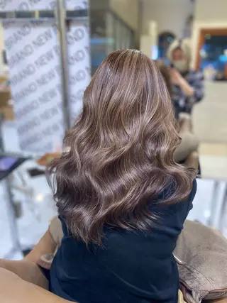 ロング カラー 坂井 茅聖のヘアスタイル