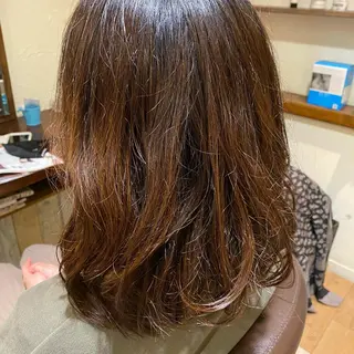 ロング パーマ chakura めいのヘアスタイル