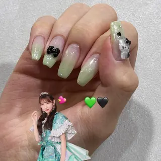 ネイル 韓国ネイル/ワンホン ネイル🎀表参道3分のネイルデザイン
