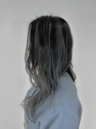 セミロング カラー BREK 袋井店のヘアスタイル