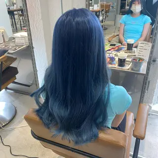 ロング カラー 韓国・網紅style 🦋HONOKA🦋のヘアスタイル