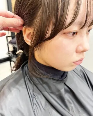 ショート カラー メンズ キッズ 久木原 ゆりのヘアスタイル