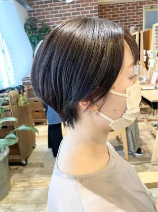 ショート 石渡このみ 🍊レイヤーカットのヘアスタイル