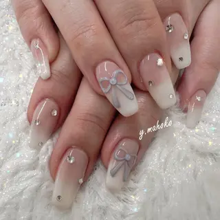 ネイル パラジェル有/ 長さだし/mahoのネイルデザイン
