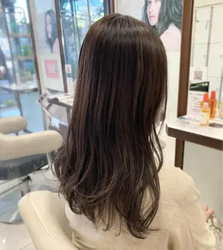 ロング カラー miiro 長津田 髪質改善 フジムラのヘアスタイル