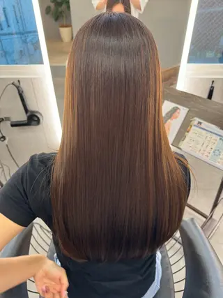 ロング 【縮毛矯正/カラー】 今野寛己のヘアスタイル