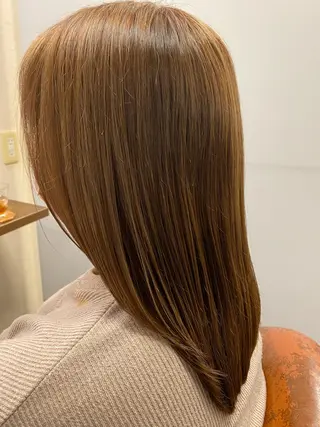 ミディアム カラー メンズ liL  hair サトウリョウタのヘアスタイル
