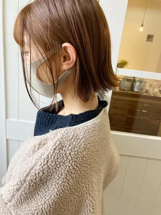 ミディアム カラー 小木曽智美 /ボブ/ショートのヘアスタイル