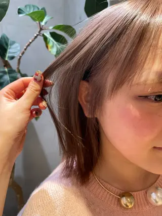 カラー 🐣Say.ree ひらいで ななみ🐣のヘアスタイル