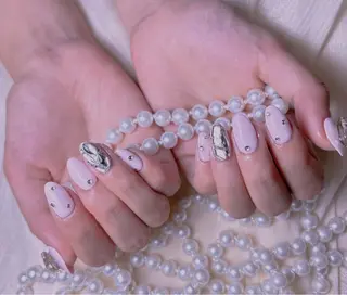 ネイル M🌷nail 長さだし専門店のネイルデザイン