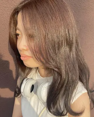 ロング カラー 尾﨑 柊磨のヘアスタイル