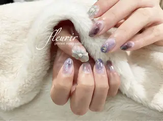 ネイル フルリール 【プライベートサロンのネイルデザイン