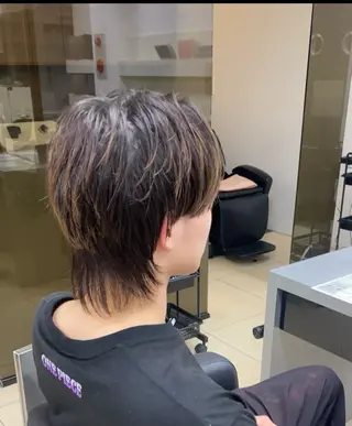 ミディアム メンズ 長谷川 祥子のヘアスタイル