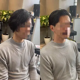 パーマ メンズ 大阪/豊中/ メンズパーマ/ちぇるのヘアスタイル