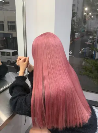 ロング カラー 蔭山 幸奈のヘアスタイル