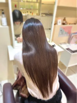 ロング カラー 髪質改善/縮毛矯正 seiyaのヘアスタイル